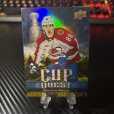 25-26 Upper Deck Series 1 Martin Necas Quest For The Cup Card #CQ-3