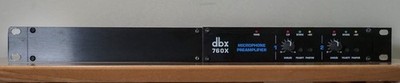 dbx 760X 2-Channel, Low-Noise Mic Preamp w/48V Phantom &Rack Mount