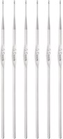 HäKelnadel Set Edelstahl HäKelnadel 0,5Mm Stricknadeln FüR Diy-Handwerksgarn 6 S