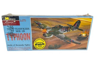 Monogram Hawker Mk 1B Typhoon 1:48 Scale Kit #85-6841  SEALED #50