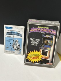 Coleco ColecoVision Console Tested With 8  Games 2 Controllers