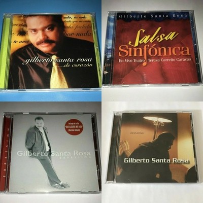 Gilberto Santa Rosa / De Corazon / Salsa Sinfonica Expresion Viceversa Lot 4 CD