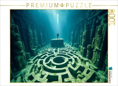 CALVENDO Puzzle Verlorenes Labyrinth | 1000 Teile Lege-Größe 64x48cm Foto-Puzzle
