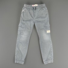 Levi Strauss Boys Size Small Grey Relaxed Cargo Joggers