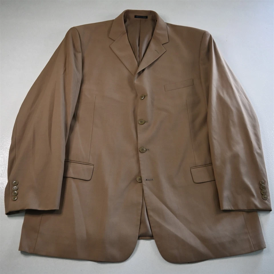 Giorgio Ferraro 50L 44x30 Caqui Super 120s Hombre Chaqueta Pantalones Traje Foto 2 de 4