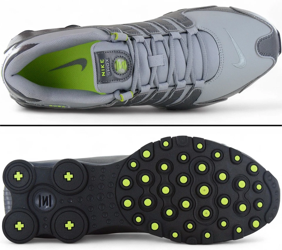 Nike Shox NZ - Herren Sneaker Schuhe Grau 378341-009 Turnschuhe Sportschuhe NEU - Bild 4 von 4