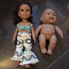 Berenguer Baby Doll  10" Approx Little Girl Doll 13" Approx