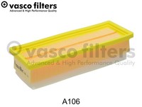 David Vasco Luftfilter Vasco Filters A106 Filtereinsatz FüR Ford KA RU8 Fiat EVO
