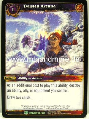 WoW - 2x Twisted Arcana - Twilight of the Dragons
