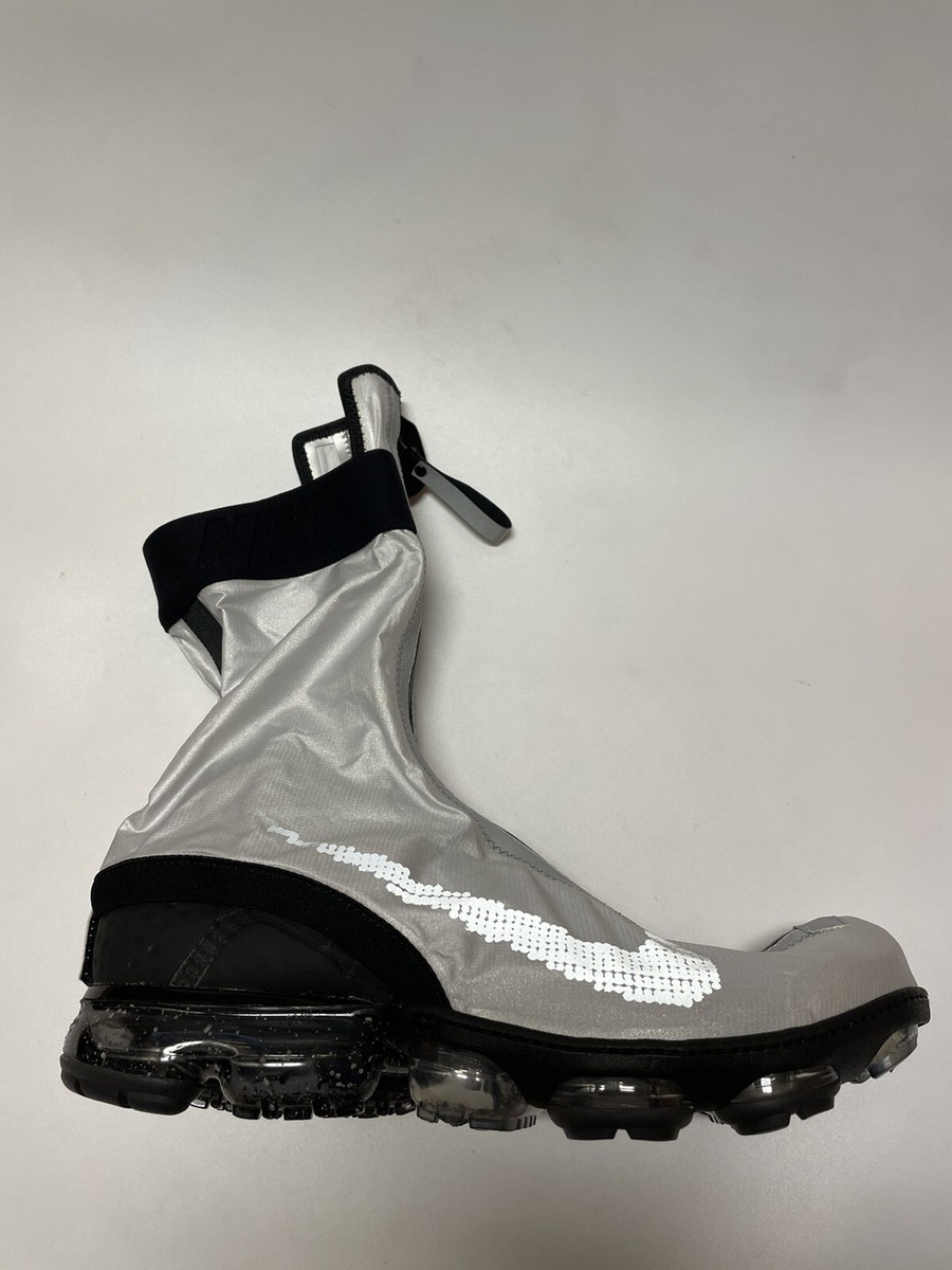 Nike Air Vapormax Flyknit Gator ISPA Silver Black AR8557-001  display picture 1