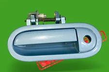 2002-2005 ford thunderbird tbird left driver door handle exterior BLUE OEM