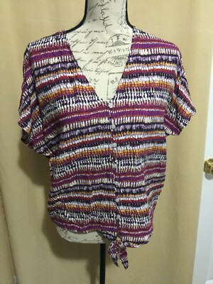 Laura Torelli Collection women sleeveless shirt top blouse size EU M, 082WMT11
