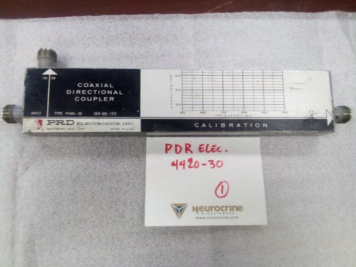 PRD Elec. Type P4420-30 Coaxial Directional Coupler - 第 1/3 張圖片