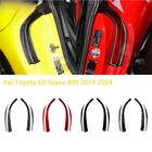 For Toyota GR Supra A90 MK5 2019-2024 Accessories Carbon Fiber Car Interio Door