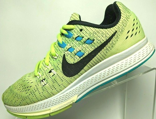 Zapatillas Nike Zoom Structure 19 Flash Correr Verde Lima Negro Azul Mujer  6.5 | eBay