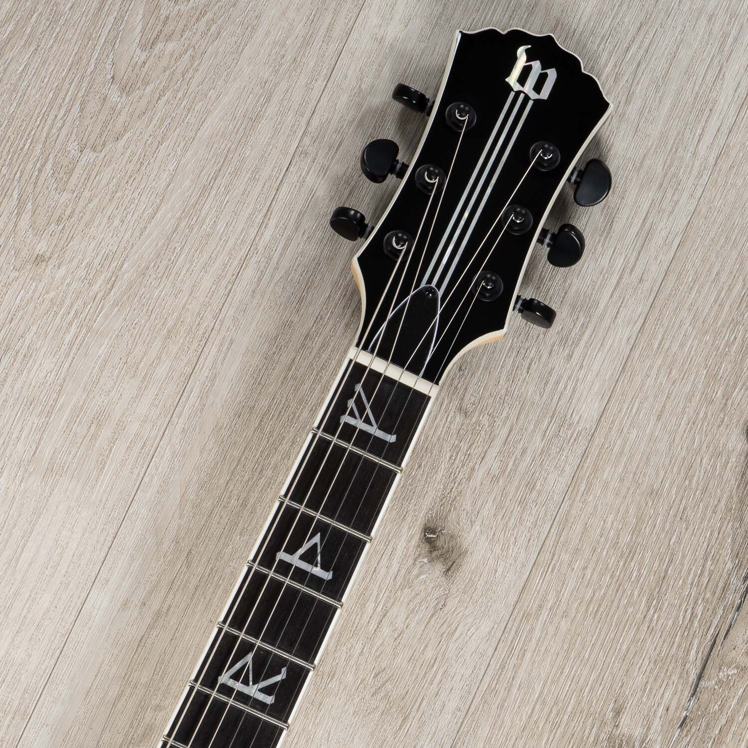 Wylde Audio Barbarian Buzzsaw Guitar, Ebony Fretboard, Buzzsaw Charcoal
