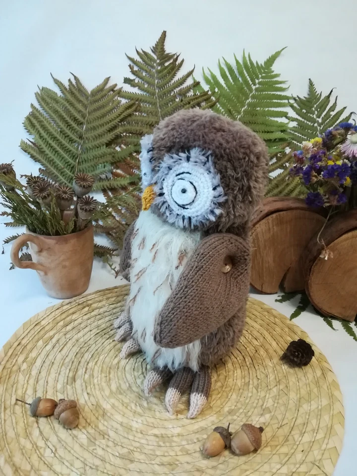 Knitting patterns Winnie the Pooh Piglet Owl Kanga from the book about Pooh - Image 4 of 4