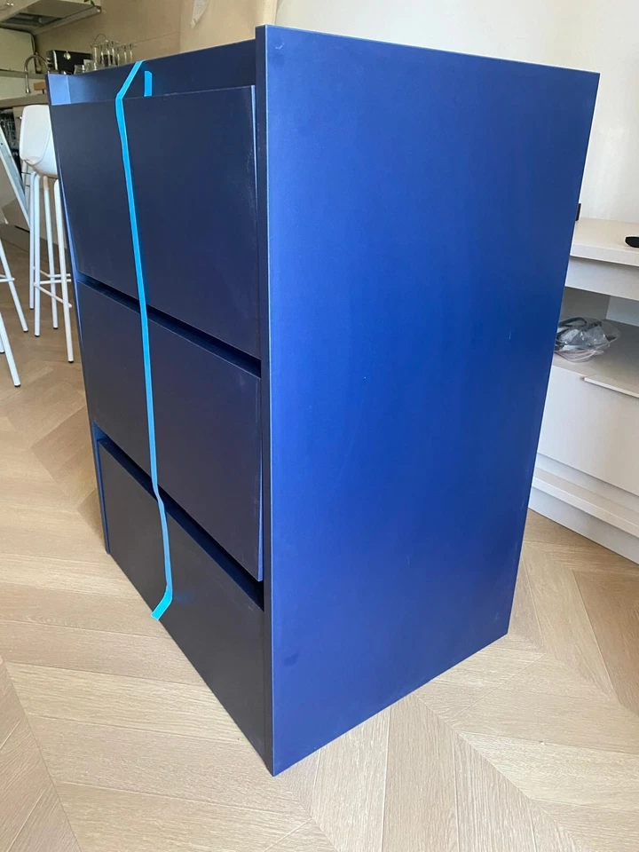 mobile bagno moderno blu Salgar  - Immagine 2 di 4