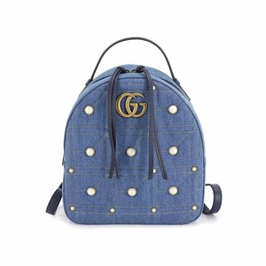 gucci denim backpack