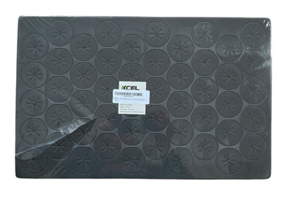 XCel 2'' Inch Foam Rubber Root Cloning Guard Collar Inserts 200 Pack Black