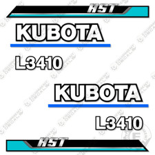 Fits Kubota L3410 HST Decal Kit Tractor Decals  Aftermarket Sticker Set!