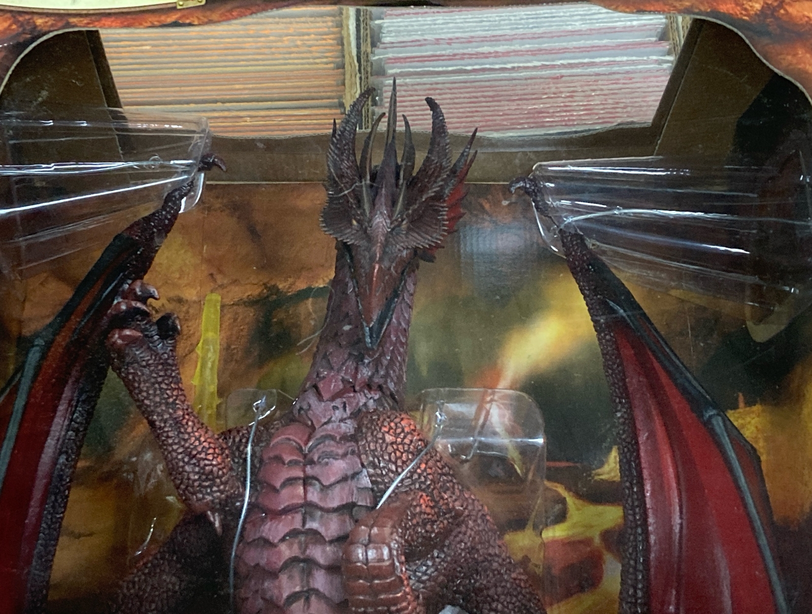 Colossal Red Repaint D&D Colossal Red Dragon (NIB) WotC 2007 Icons Limited Edition (New ...