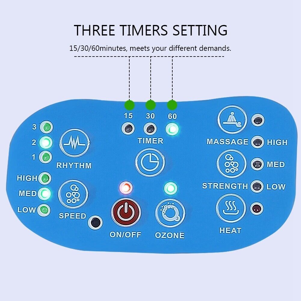 Ozone Sterilization Bubble Bath Tub Body Detox Relaxation Spa Massage