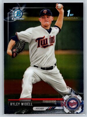 2017 Bowman Draft Chrome Ryley Widell 1st Bowman Rookie RC #BDC-64