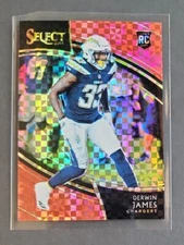Derwin James 2018 Panini Select Red Field Level Prizm RC #21/49 Rookie #260