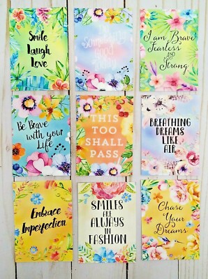 9 Inspirational~Handmade~Pocket Letter Cards~Scrapbooks~Junk Journals~Crafts