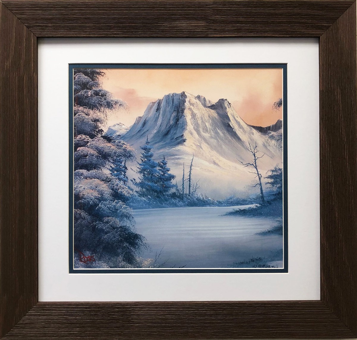 絵画 Winter Mountains Winter Mountain - Art by Mavs - Paintings & Prints