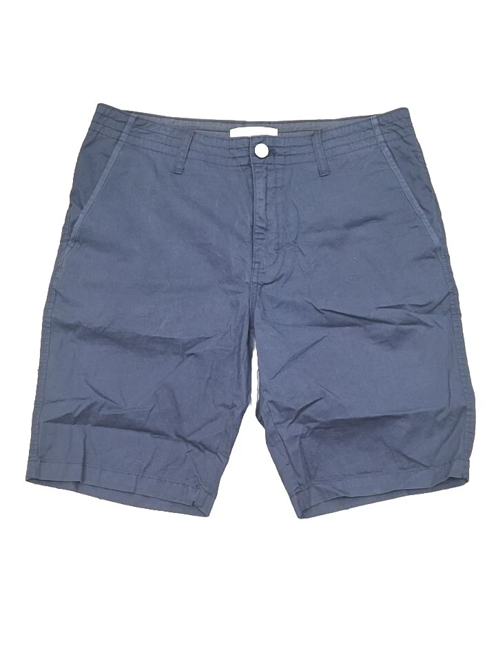 Calvin Klein Men's Deep Navy Blue Comfort Chinos, Shorts, Size 33W
