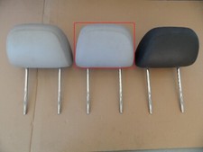 Mercedes CLK W208 Kopfst&uuml;tze vorn aus Lederausstattung Lederkopfst&uuml;tze oriongrau