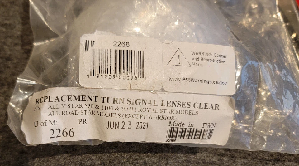 Kuryakyn Replacement Lenses - Clear 2266 - Image 3 of 3