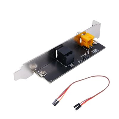 Spdif Outplate Kabelhalter Koaxial PC Digital Audio Ausgang Adapter zum Audio...