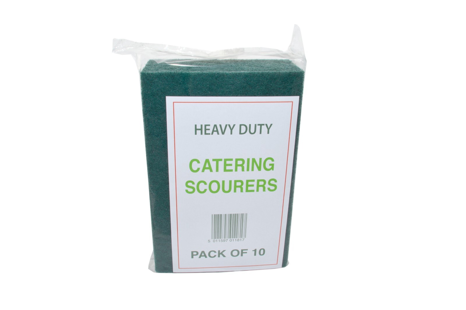 Heavy Duty Catering Scourers - 10 Pack