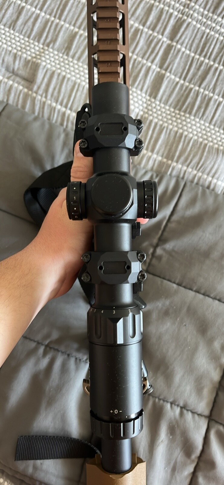 US Optics 18x24mm FFP LPVO, with ZRO 30mm Cantilever Mount eBay