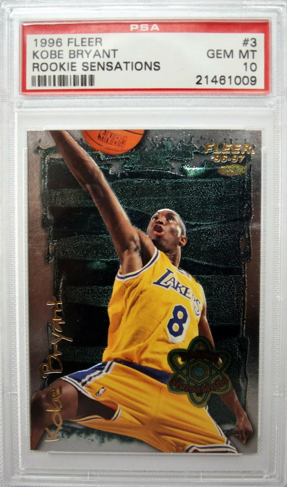 Kobe Bryant 1996 Fleer #3 Rookie Sensations Price Guide - Sports