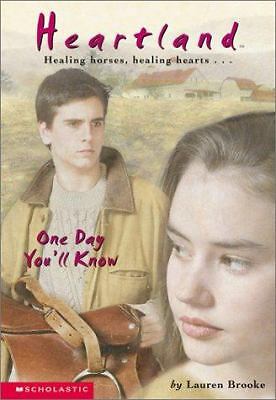 One Day You'll Know (Heartland #6) by Lauren Brooke - Bild 1 von 1