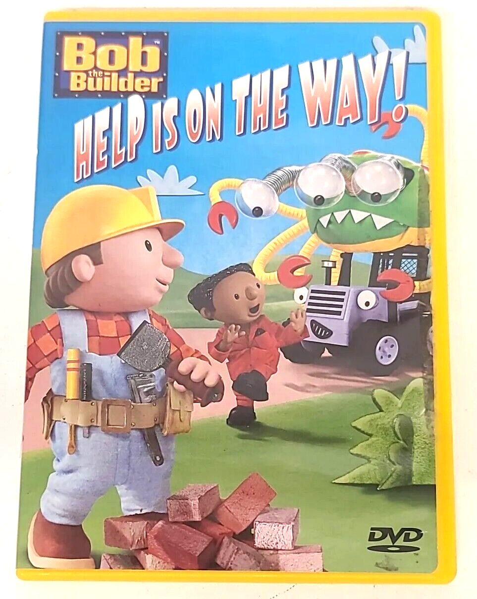 Bob the Builder HELP IS ON THE WAY Kid DVD Movie Theater Flower Show Art  Cartoon 45986240446 | eBay
