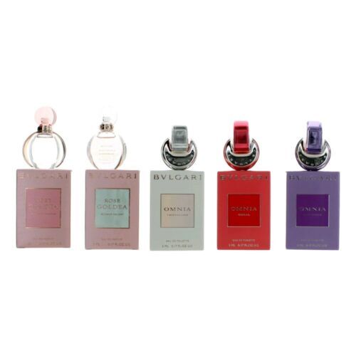 BVLGARI THE WOMEN'S GIFT COLLECTION EDP , EDT 5 miniature set 5ml