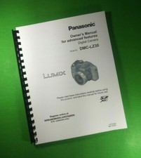 Owners Manual for Panasonic DMC-LZ30 Camera 128 Pages W/Clear Covers 