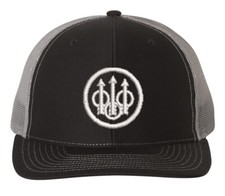 Beretta Circle Logo Embroidered Richardson 112 Mesh Snapback Trucker Hat