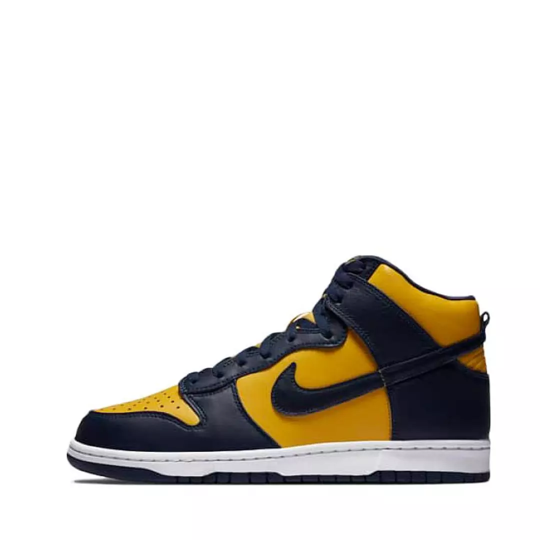 2020 Nike Dunk High Navy Yellow CZ8149-700 Men's US Size:5-13 | eBay