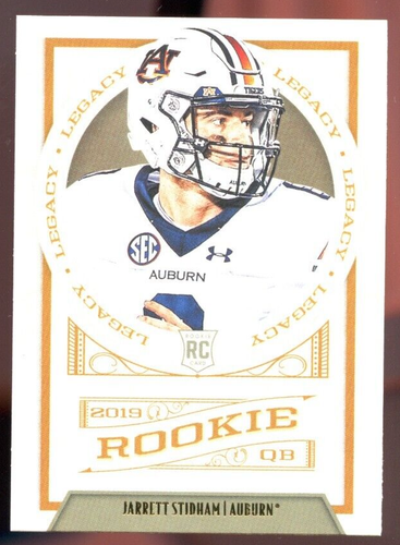 2019 Legacy Jarrett Stidham Rookie Card RC 172 Auburn Patriots Raiders 