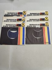 45 RPM 7" RECORD SLEEVES CO. SLEEVE 6 PACK SEE PHOTOS - Atlantic Atco SLV126 