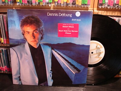 Dennis DeYoung   Desert Moon  (STYX)  Vintage Vinyl LP w/Hype Sticker