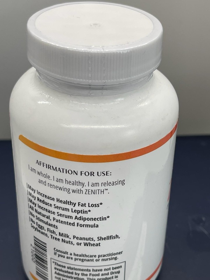 Zenith Clinically Proven Dietary Supplement Weight Loss 120Vegetarian