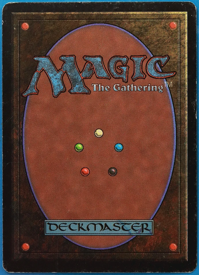 Mana Short Beta HEAVILY PLD Blue Rare MAGIC GATHERING CARD (ID# 505784) ABUGames - Image 2 of 2