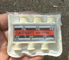 Conservarte 4D Analog Guitar Pitch Pipe Tuning Pipe, White Plastic